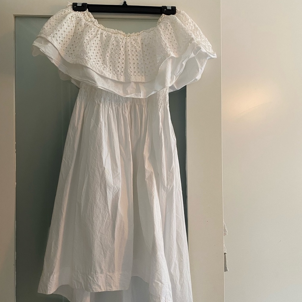 Sexy white sundress s/m